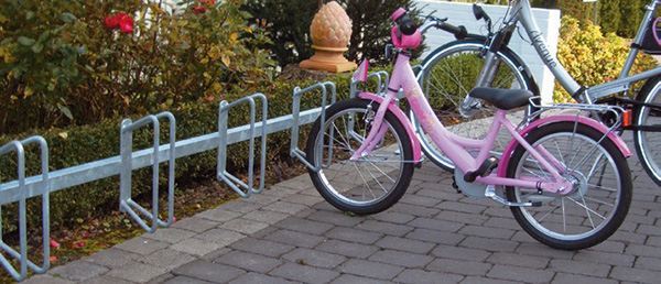 Stojak rowerowy jednostronny prosty