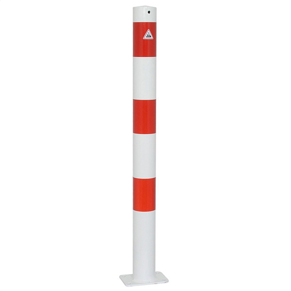 Słupek parkingowy Ø 76mm stacjonarny, do przykręcania