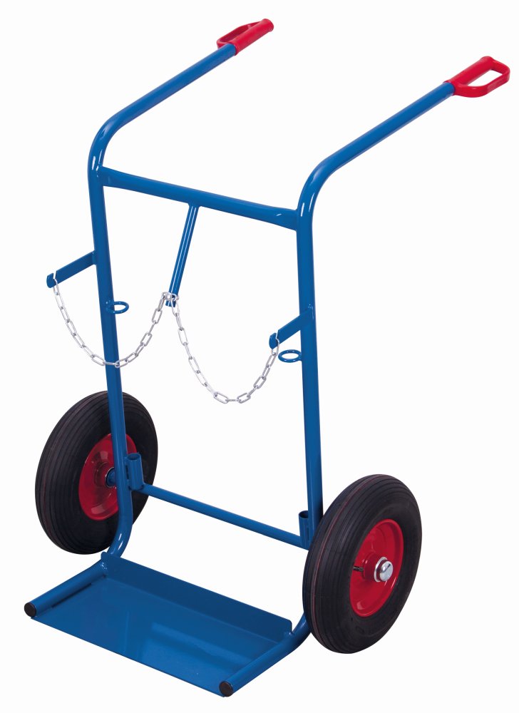 Taczka do transportu 2 butli stalowych 40-50 l